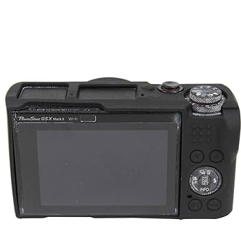 Amazon | 黒 キヤノン Canon PowerShot G5X Mark II 専用 TPU